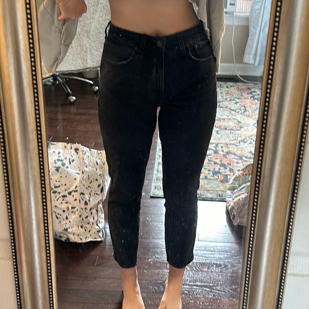 Black Abercrombie curve love jeans